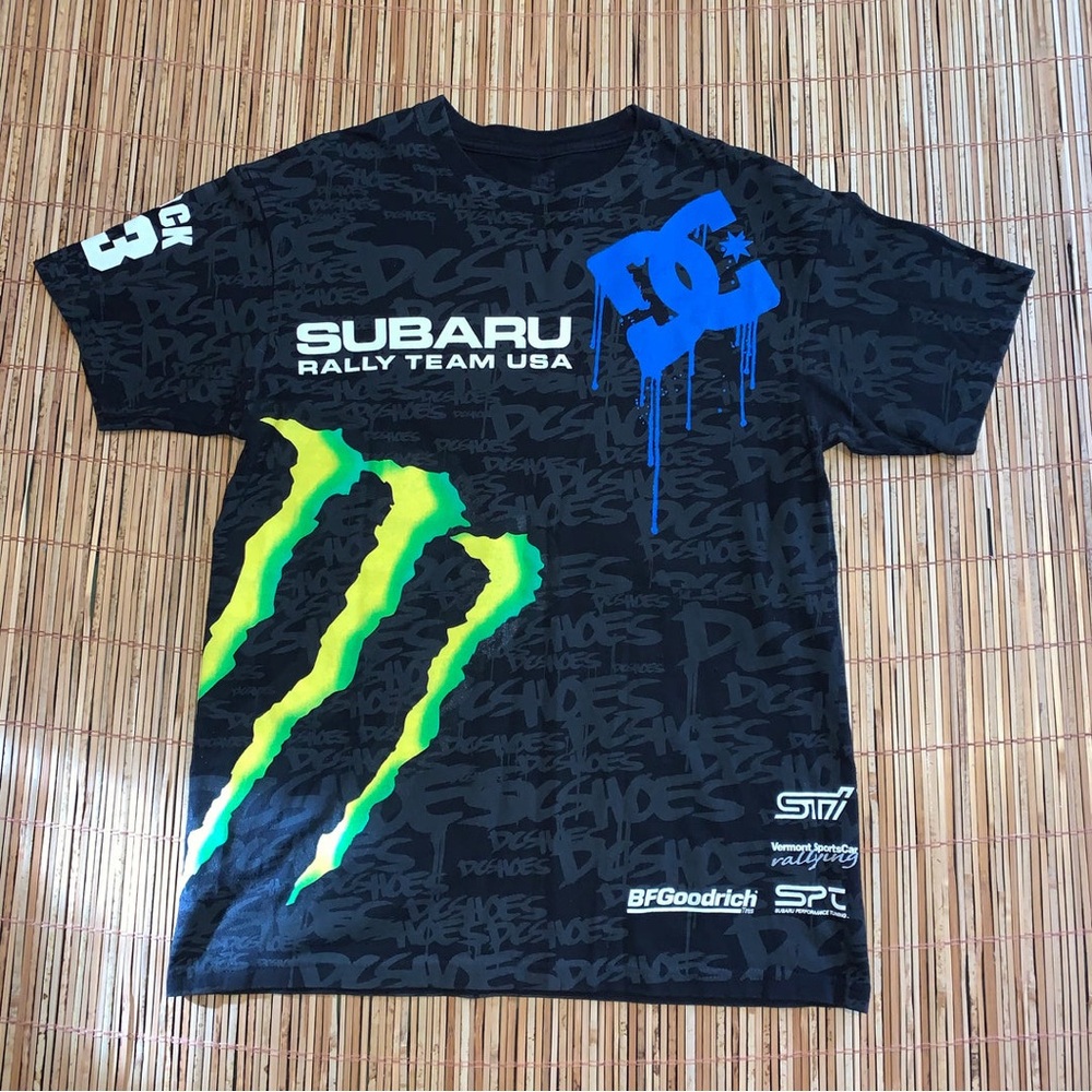 NWOT Subaru Rally Team x Ken Block x DC x Monster Shirt - Size Large - Picture 4 of 10